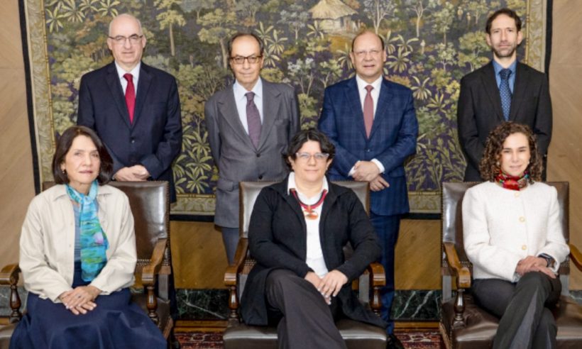 Photo 2. Members of the board of Colombia’s central bank, Banco de la República. Photo courtesy of Banco de la República.