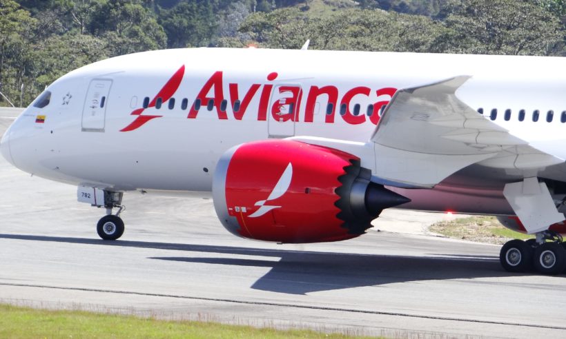 Avianca Holdings Boing 787 in Rionegro Fitch Ratings liquidity
