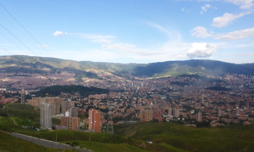 Medellin as viewed from San Javier. Photo credit: Loren Moss