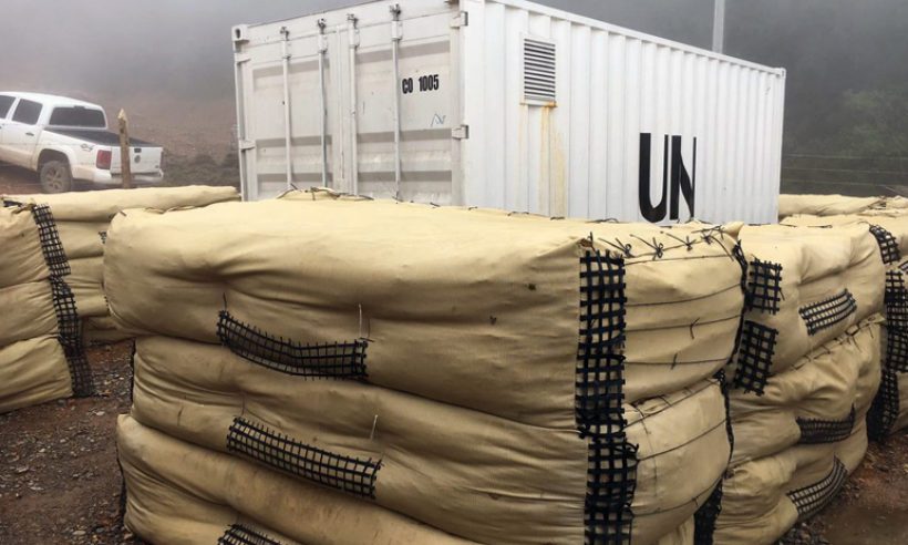 united nations un mission in colombia farc arms disarmament