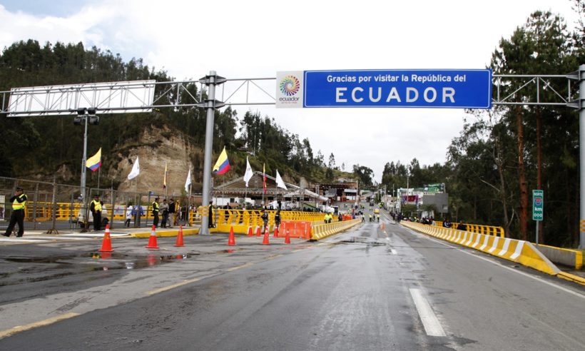 In 2013, Colombia opened a new Rumichaca bridge on the border of Ecuador, a route that will be improved by a new highway that includes funding from OPIC. (Photo credit: Xavier Granja Cedeño - Cancillería Ecuador)