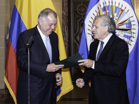 Alejandro Ordoñez became Colombia's representative to the OAS in September Credit- OAS