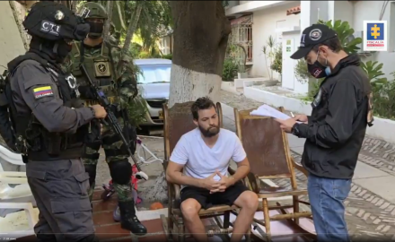 Mark Grenon captured by CTI in Santa Marta