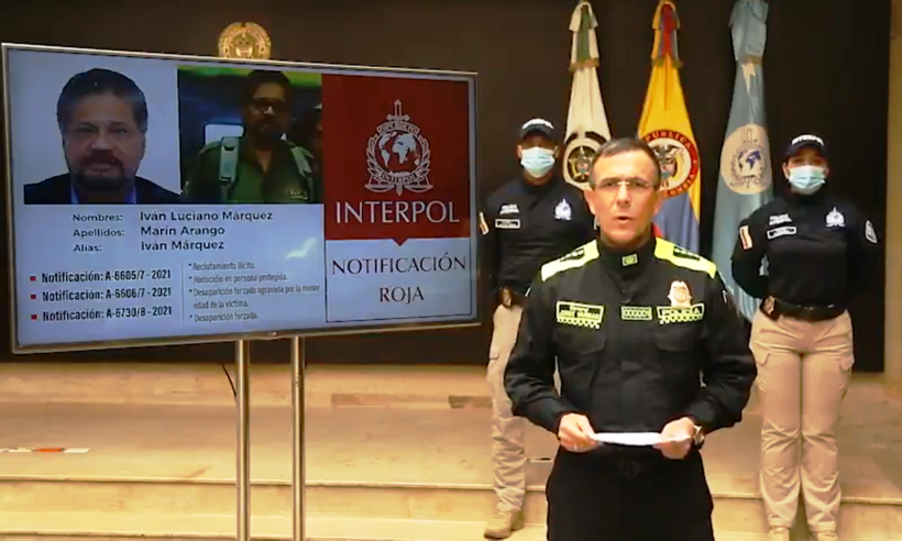 Colombia Reactivates 3 Interpol Red Notices For FARC Dissident “Ivan Marquez” – US Offers $10 Million Reward