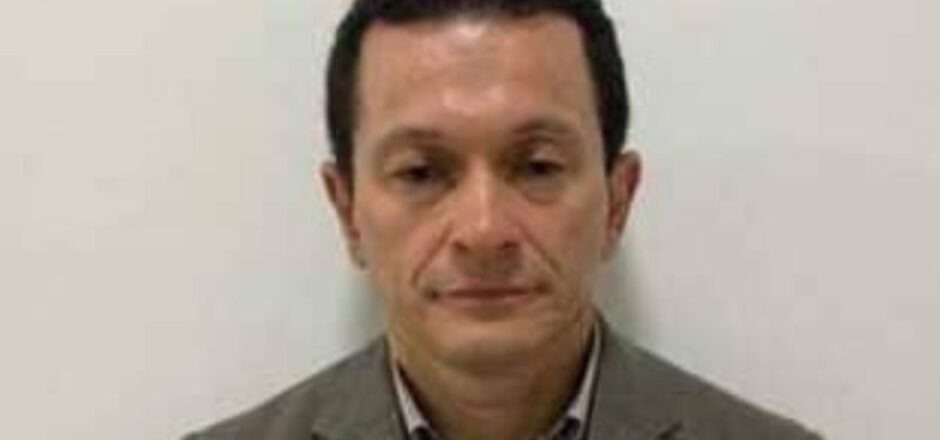 Accused paramilitary drug lord Guillermo León Acevedo Giraldo, alias 