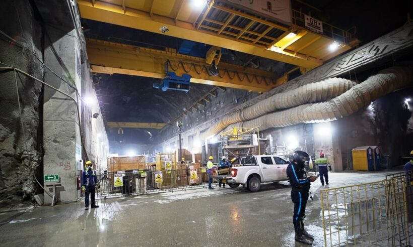 The space where turbines 5-8 will eventually go, once a contractor is selected and insurance is found. (photo: Loren Moss)