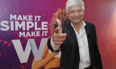 Hitendra Patel poses for a photo at BPrO's CX Summit in Cartagena, Colombia.