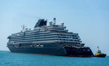 Explora I cruise ship that traveled to Santa Marta