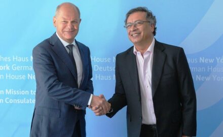 Olaf Scholz and Gustavo Petro. Photo: Presidencia de la Repรบblica (Colombia)