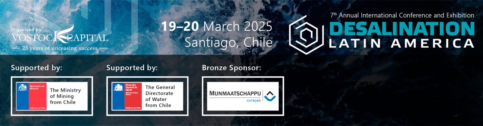 Discover the latest desalination innovations at Desalination Latin America 2025 – registration is already open