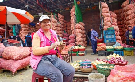 Colombian vegetables.