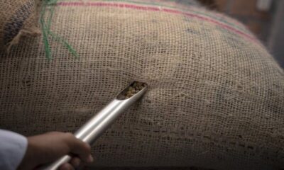 Coffee from Colombia.