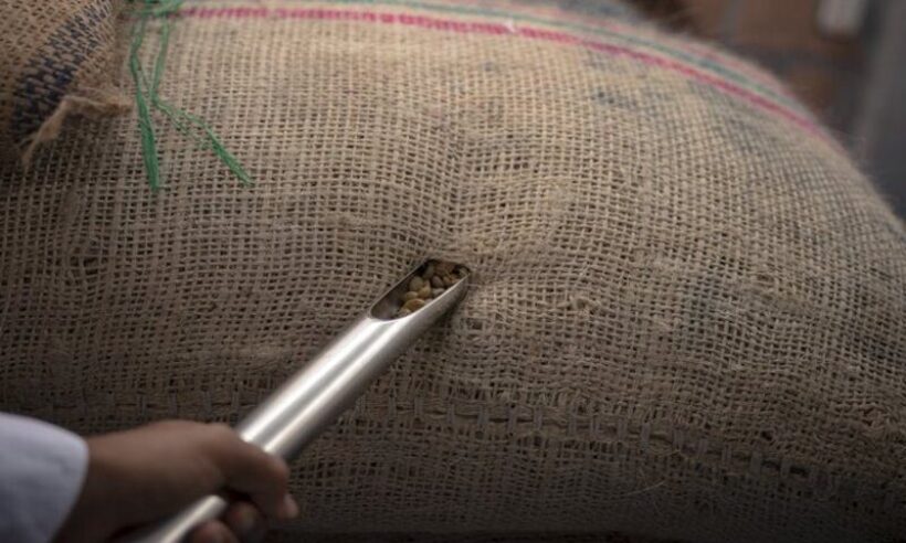 Coffee from Colombia.