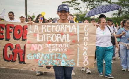 Labor Reform march.