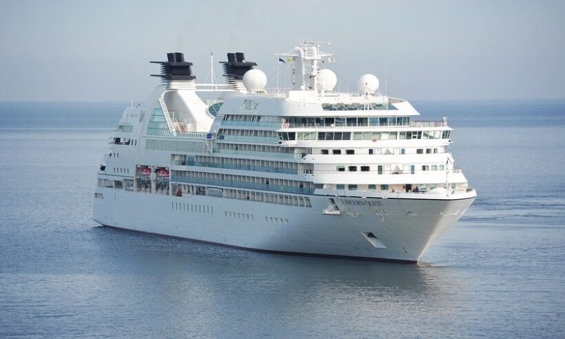 Cruise ship.