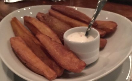 Gourmet French Fries in Bogotรก, Colombia (photo ยฉ Loren Moss)