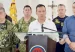 Defense Minister Pedro Sánchez during a security council meeting held after the explosion. Photo courtesy of Colombia’s Ministry of Defense.
