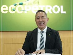 Photo 1: Ricardo Roa during his inauguration as President of Ecopetrol, April 2023. Photo courtesy of Ecopetrol.