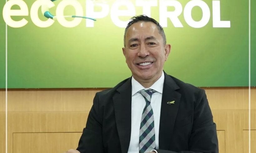 Photo 1: Ricardo Roa during his inauguration as President of Ecopetrol, April 2023. Photo courtesy of Ecopetrol.