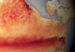 Satellite sea surface temperature departure in the Pacific Ocean for the month of October 2015, where darker orange-red colors are above normal temperatures and are indicative of El Niño. (Image credit: NOAA)