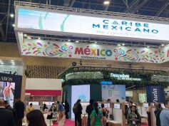 Mexico pavilion at the ANATO Vitrina Turistica trade show in Bogotá (photo: Loren Moss)