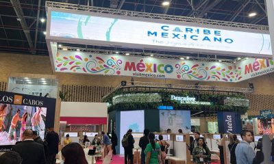 Mexico pavilion at the ANATO Vitrina Turistica trade show in Bogotá (photo: Loren Moss)