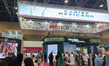 Mexico pavilion at the ANATO Vitrina Turistica trade show in Bogotá (photo: Loren Moss)