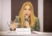Colombia’s Minister of Commerce, Industry and Tourism, Diana Morales, during the announcement of differentiated tariffs on products imported from Ecuador.
