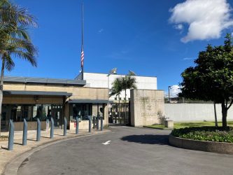 The US Embassy in Bogotá is said to be the 3rd largest US mission in the world (photo: Loren Moss)