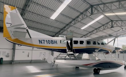 Alma Air's 1st Cessna Grand Caravan Seaplane (photo: Loren Moss)