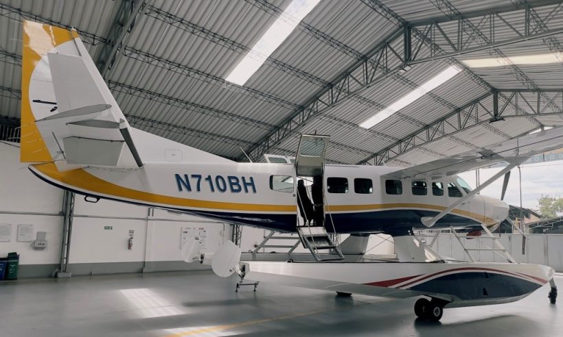 Alma Air's 1st Cessna Grand Caravan Seaplane (photo: Loren Moss)