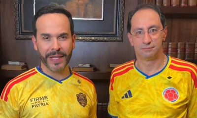 Colombian President Elect Abelardo de la Espriella (left) and Vice President Elect José Manuel Restrepo (photo: Twitter screen capture)