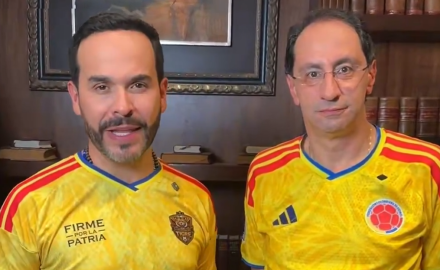 Colombian President Elect Abelardo de la Espriella (left) and Vice President Elect José Manuel Restrepo (photo: Twitter screen capture)