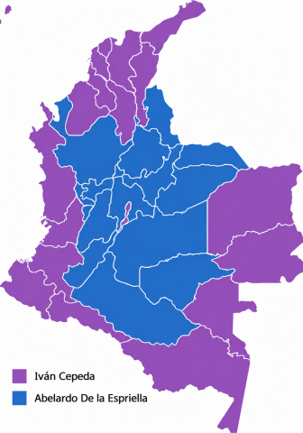Colombia 2026 1st round top two (Graphic: Sofi Imfeld for Finance Colombia)