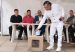 Gustavo Petro voting