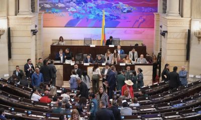 Members of Colombia’s House of Representatives attend a legislative session in Bogotá. Photo courtesy of the House of Representatives of Colombia.