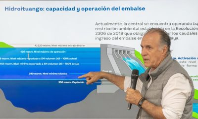 EPM General Manager John Maya Salazar briefs on El Niño preparedness and shares the utility’s recommendations on water and electricity consumption.