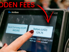 Unconscionable bank fees prey on the gullible traveler.