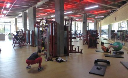A fitness gymnasium in Medellín, Colombia (photo: Loren Moss)