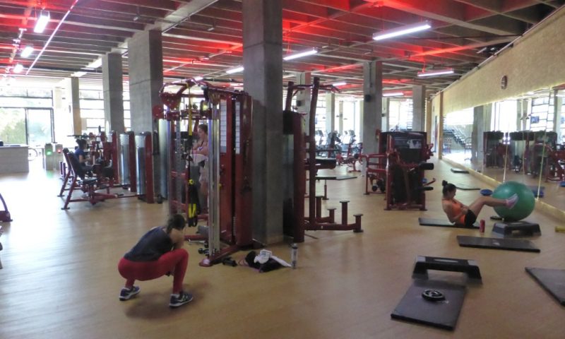 A fitness gymnasium in Medellín, Colombia (photo: Loren Moss)