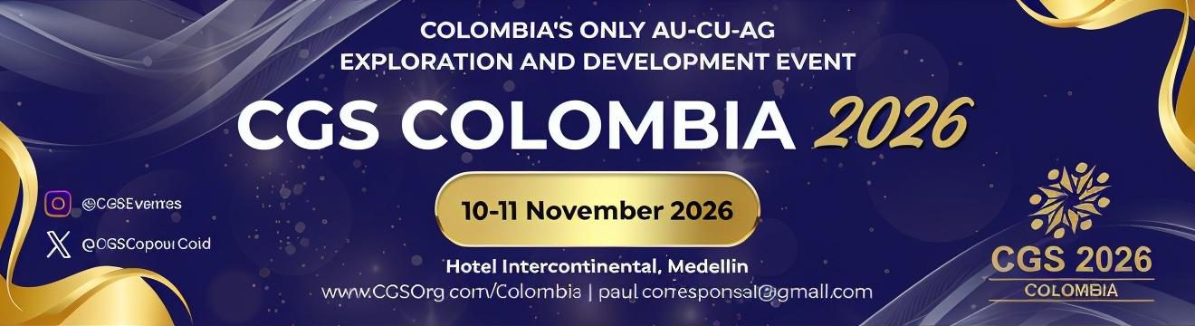 A promotional banner for CGS Colombia 2026