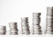Coins stacked up together to look like a graph. The Financial Superintendency of Colombia estimated that 66% of monetary interactions came from mobile applications. Stock photo by Kevin Schneider via Pixabay.