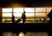 Tourists traveling through an airport. The Colombian government reported that tourism and service-oriented industries has driven the non-mining economic growth within the country. Stock photo by Rudy and Peter Skitterians via Pixabay.