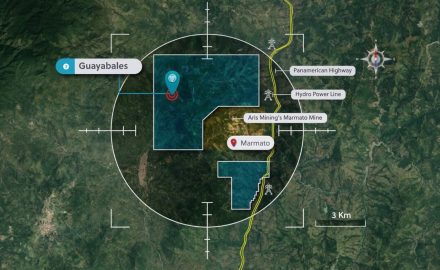 Guayabales Project in Caldas, Colombia, where Collective Mining is advancing exploration of the Apollo system. (Photo: Collective Mining)
