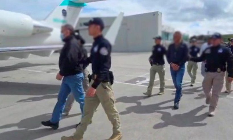Five men were extradited to the US.