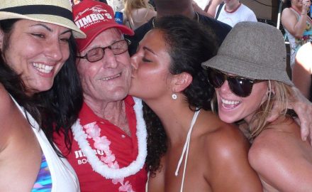 Photo of Miami's unforgettable Jimbo Luznar (RIP) by Loren Moss