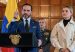 President Abelardo de la Espriella and first lady Ana Lucía Pineda during the declaration of Colombia’s economic emergency. Photo courtesy of the Presidency of Colombia.