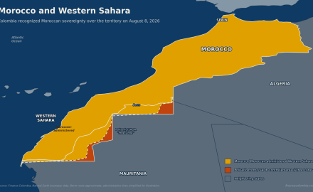 Morocco and Western Sahara (image: Finance Colombia)