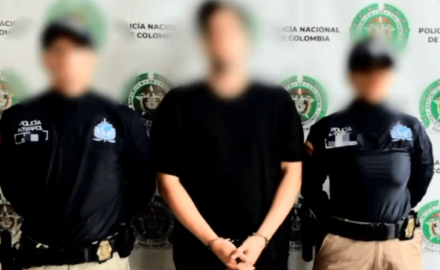 One of the fugitives beside the Colombian authorities.