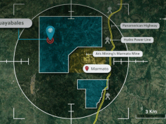 Map of the Guayabales project. (Photo: Collective Mining)
